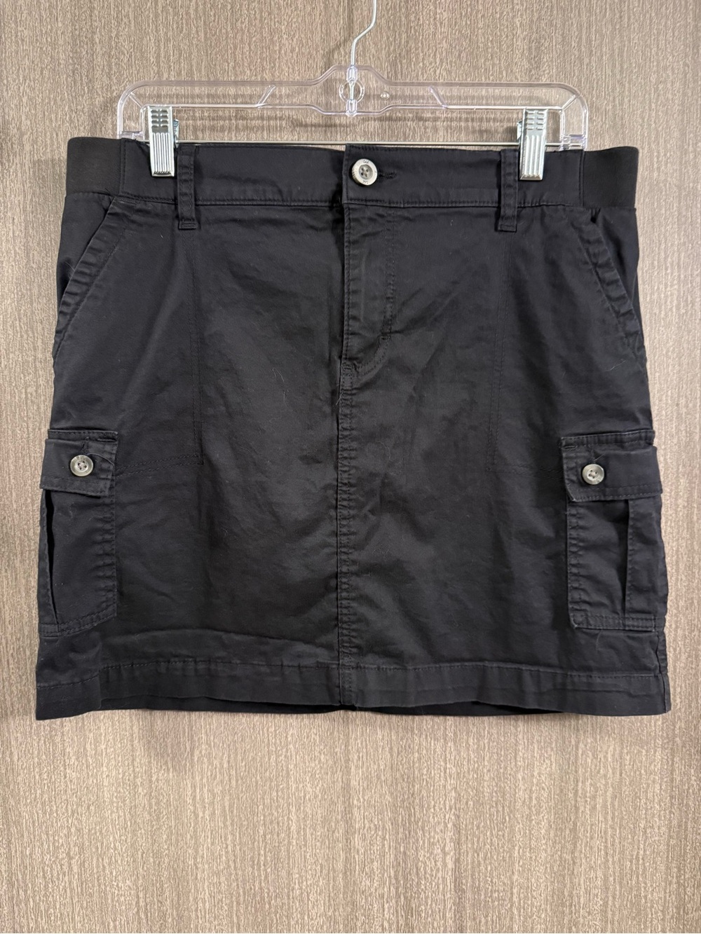 Lee Black Cargo Skort